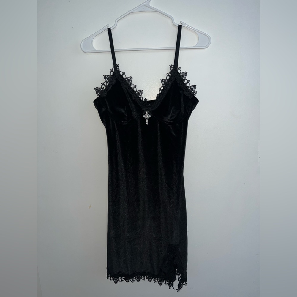 Black dress, no label so idk